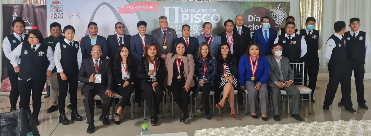 Jueces y Personal de Apoyo II Concurso Macro Region Sur 2022